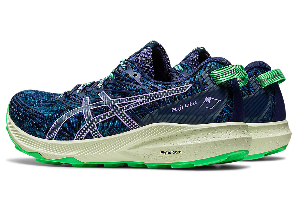 Asics Fuji Lite 3 Trailove Bezecke Tenisky Damske Tyrkysové Nachový | 6325-OSAFL