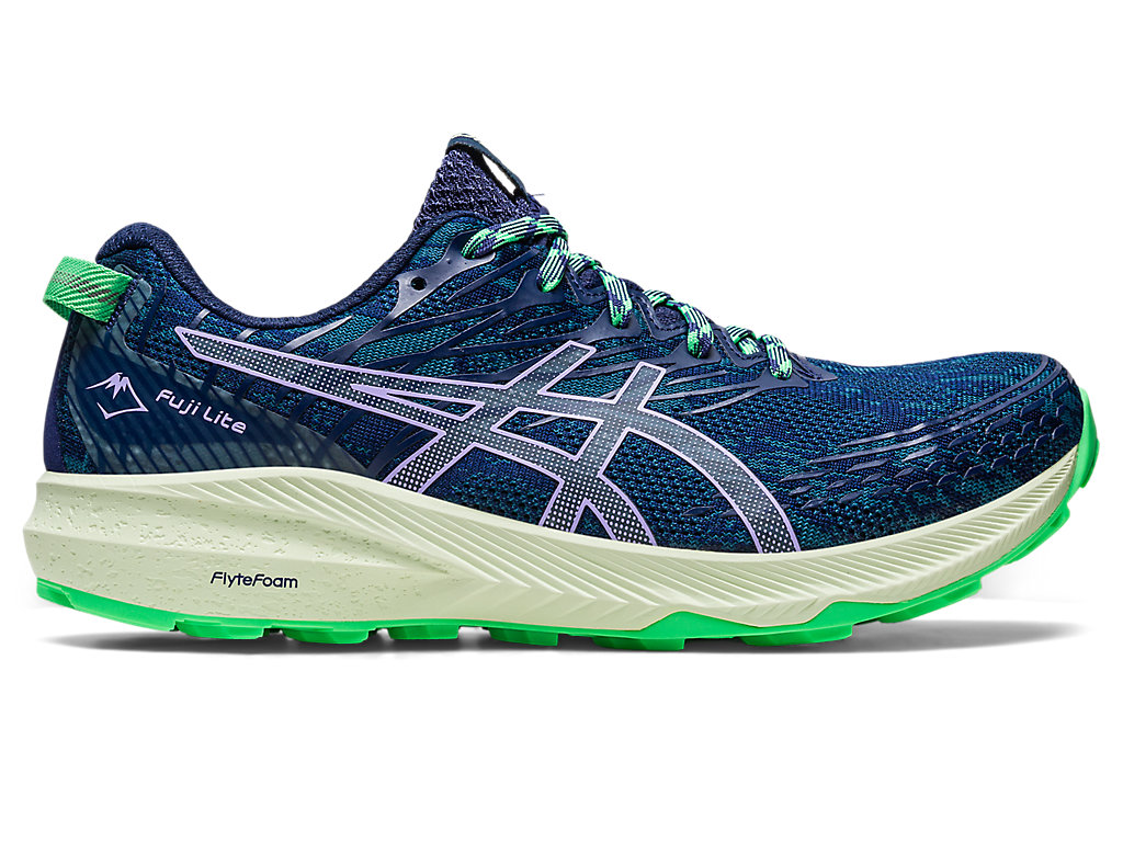 Asics Fuji Lite 3 Trailove Bezecke Tenisky Damske Tyrkysové Nachový | 6325-OSAFL