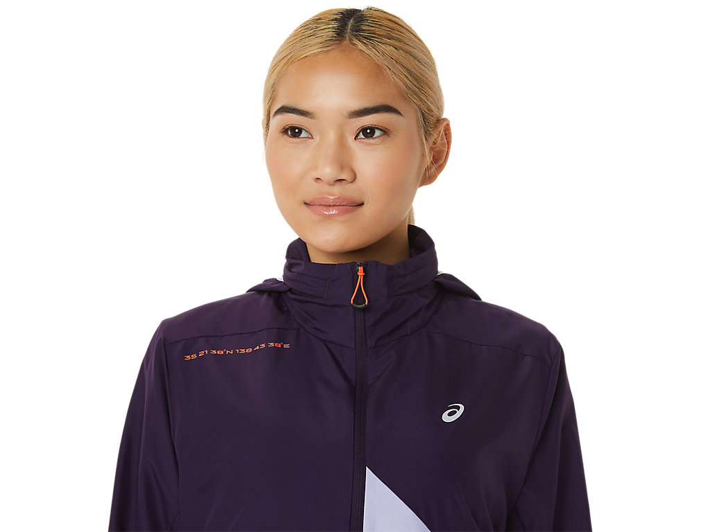 Asics Fujitrail Anorak Bundy Damske Nachový | 9207-SYWOX