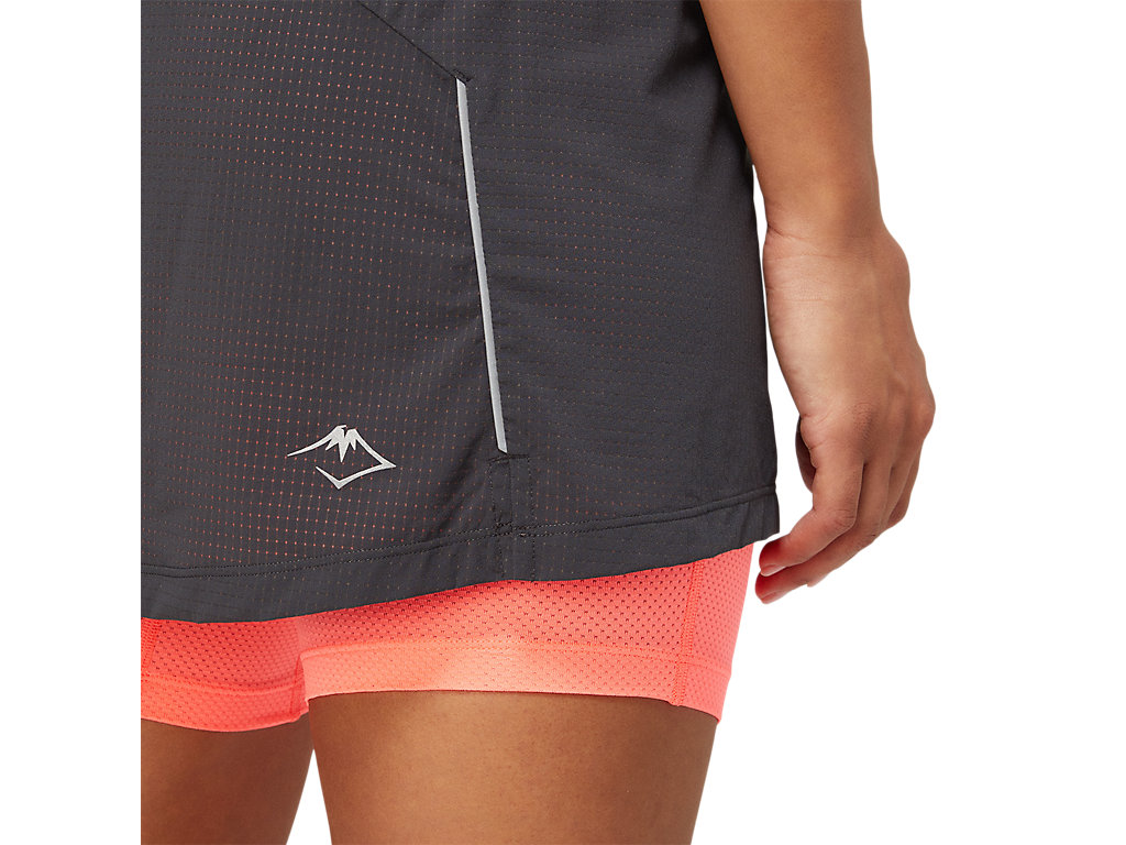 Asics Fujitrail Skort Sukne Damske Tmavo Siva Koralove | 1640-ZIJRD