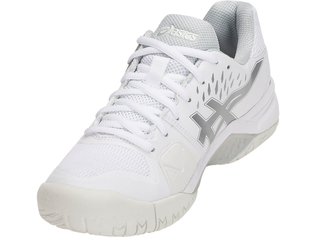 Asics Gel-Challenger 12 Tenisove Tenisky Damske Biele Strieborne | 6549-FCHQZ