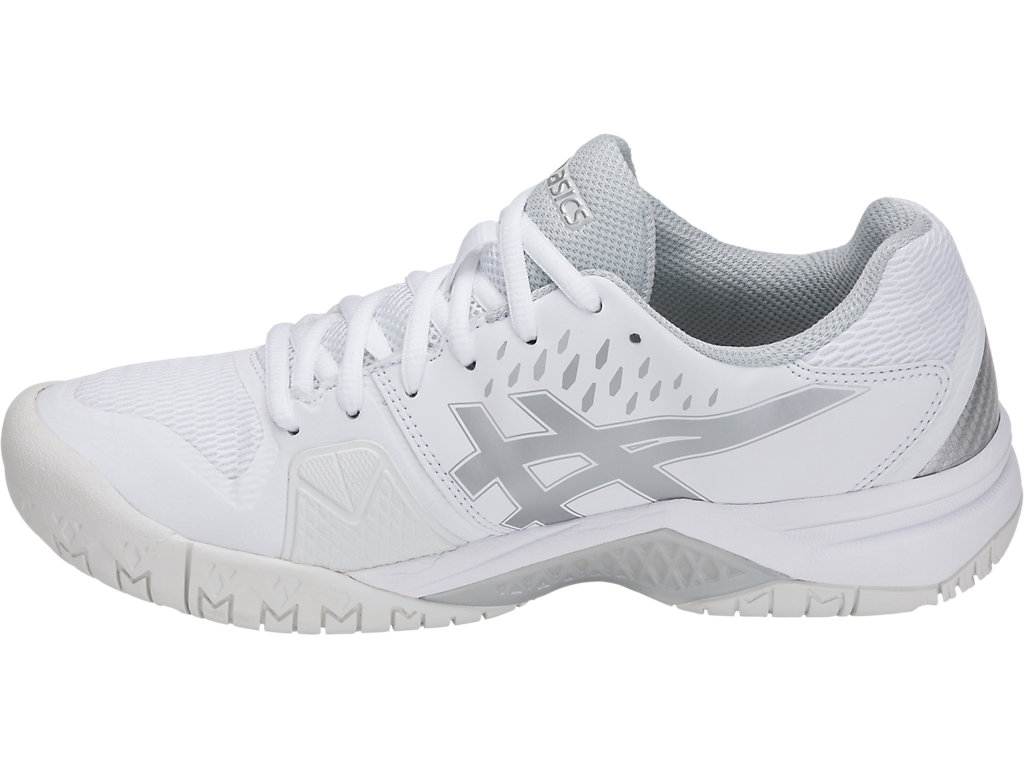 Asics Gel-Challenger 12 Tenisove Tenisky Damske Biele Strieborne | 6549-FCHQZ