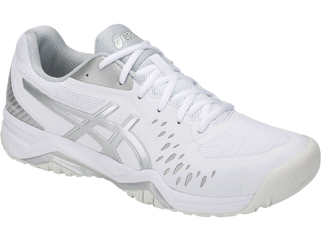 Asics Gel-Challenger 12 Tenisove Tenisky Panske Biele Strieborne | 8725-FPGJR