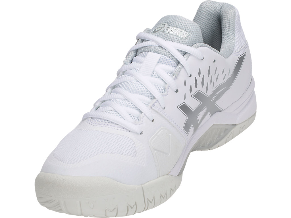 Asics Gel-Challenger 12 Tenisove Tenisky Panske Biele Strieborne | 8725-FPGJR