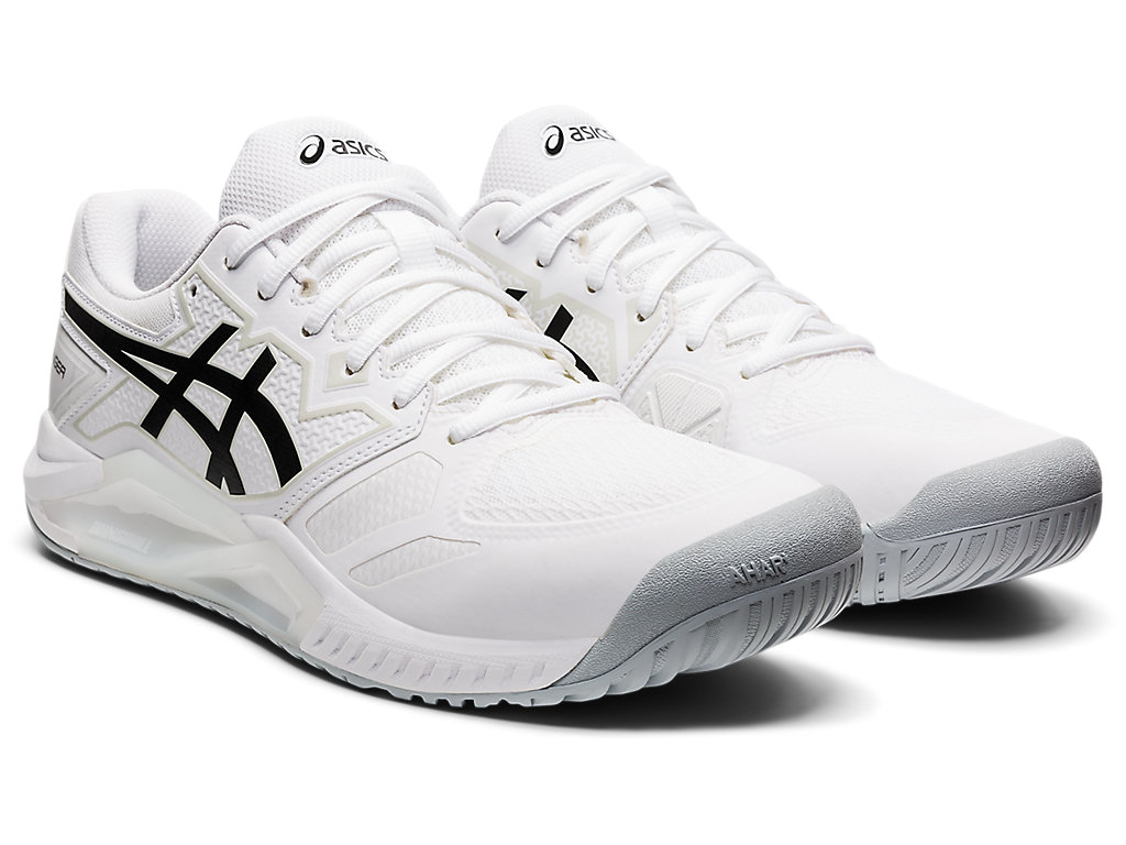 Asics Gel-Challenger 13 Tenisove Tenisky Panske Biele Čierne | 6704-FVXDL