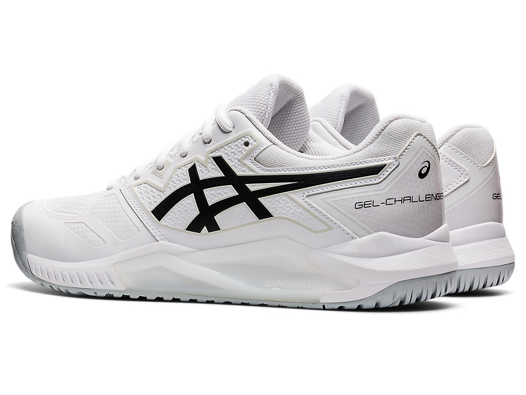 Asics Gel-Challenger 13 Tenisove Tenisky Panske Biele Čierne | 6704-FVXDL