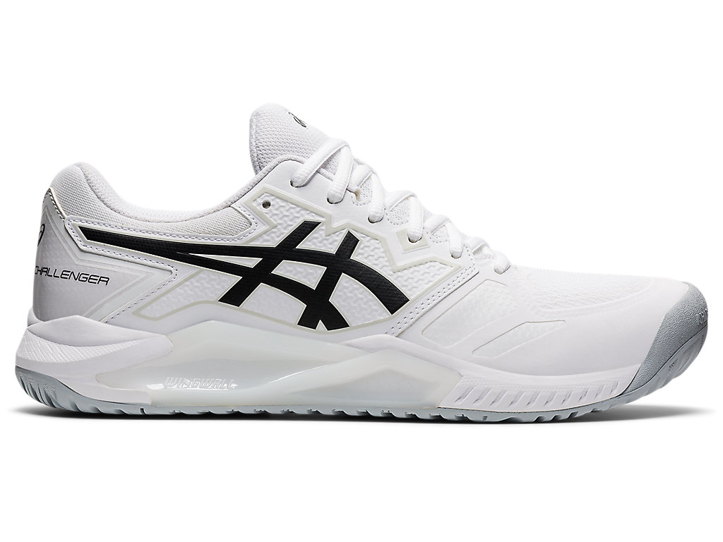 Asics Gel-Challenger 13 Tenisove Tenisky Panske Biele Čierne | 6704-FVXDL