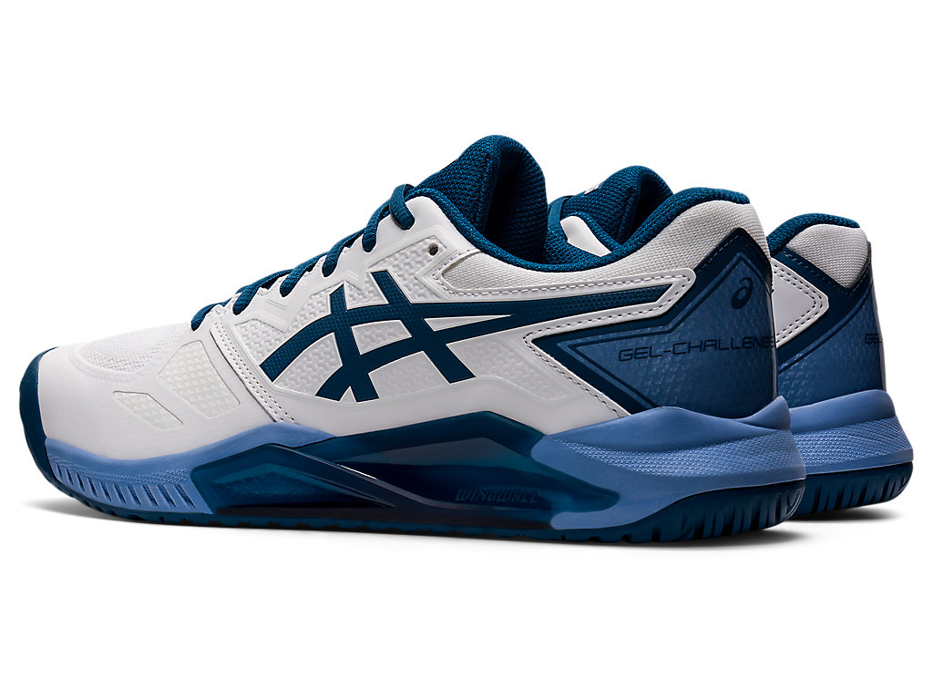 Asics Gel-Challenger 13 Tenisove Tenisky Panske Biele Svetlo Indigo | 8634-KCQDT