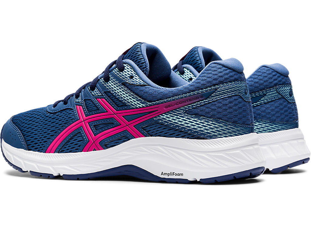 Asics Gel-Contend 6 (D) Vychadzkove Topanky Damske Tmavo Siva Ruzove | 3106-PIYUN