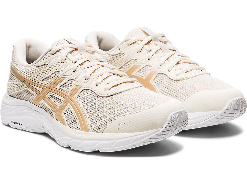 Asics Gel-Contend 6 Twist Vychadzkove Topanky Damske Krém | 8135-VHTLA