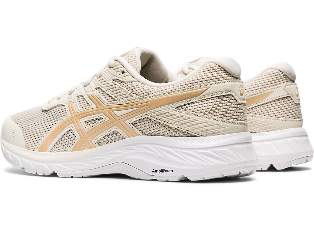 Asics Gel-Contend 6 Twist Vychadzkove Topanky Damske Krém | 8135-VHTLA