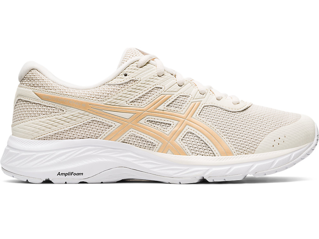 Asics Gel-Contend 6 Twist Vychadzkove Topanky Damske Krém | 8135-VHTLA