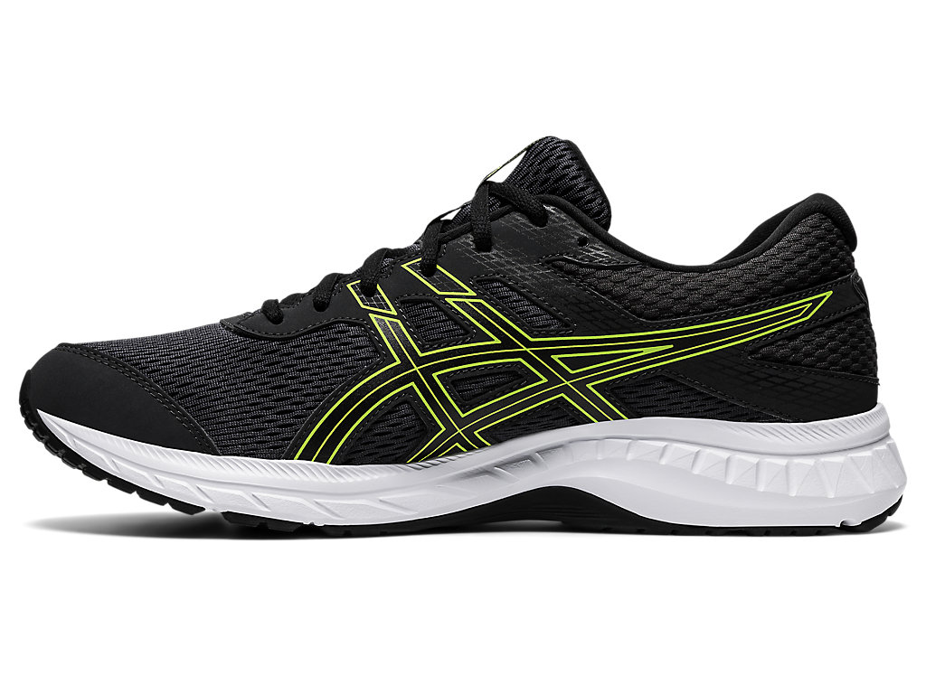 Asics Gel-Contend 6 Vychadzkove Topanky Panske Tmavo Siva Svetlo Zelene | 0189-ETPGI