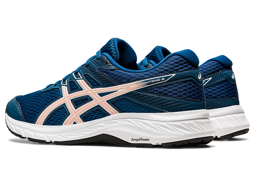 Asics Gel-Contend 6 Vychadzkove Topanky Damske Modre Koralove | 6498-LVWYJ