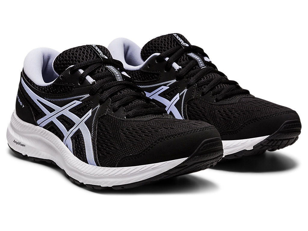 Asics Gel-Contend 7 (D) Vychadzkove Topanky Damske Čierne Nachový | 5412-YCLWD