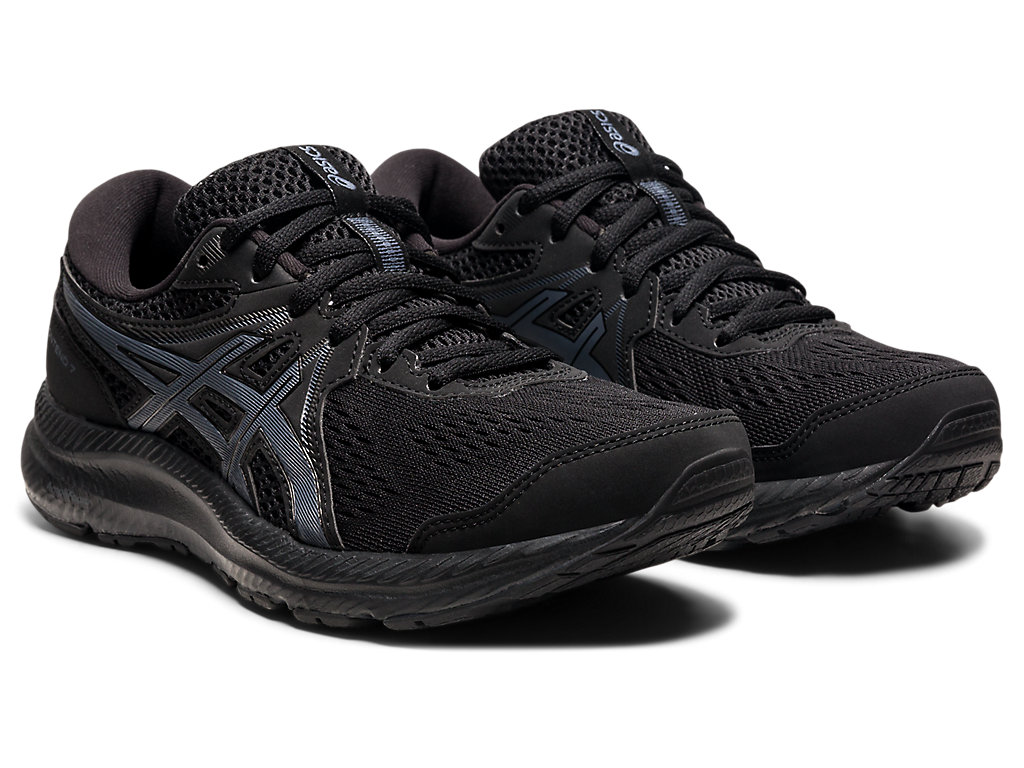 Asics Gel-Contend 7 Vychadzkove Topanky Damske Čierne Siva | 0874-QTCXZ