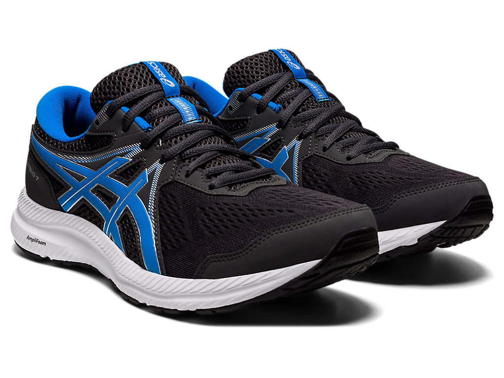 Asics Gel-Contend 7 Vychadzkove Topanky Panske Tmavo Siva Modre | 3481-WDBNX