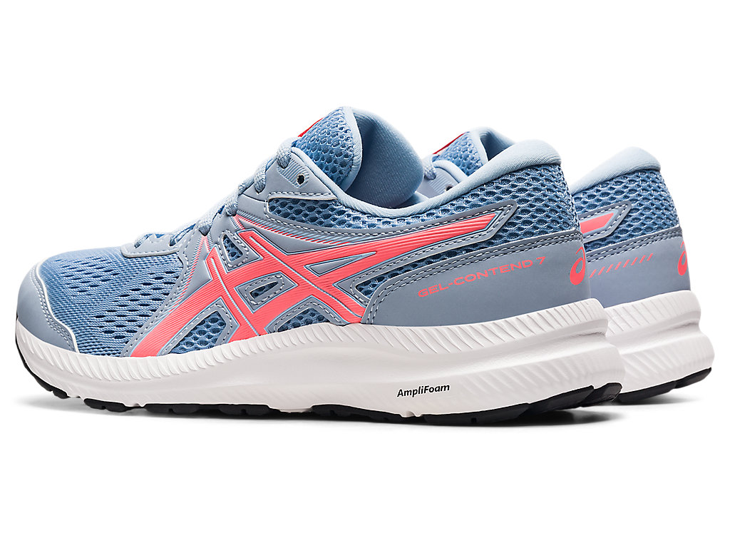 Asics Gel-Contend 7 Vychadzkove Topanky Damske Biele Koralove | 4785-TUBHI