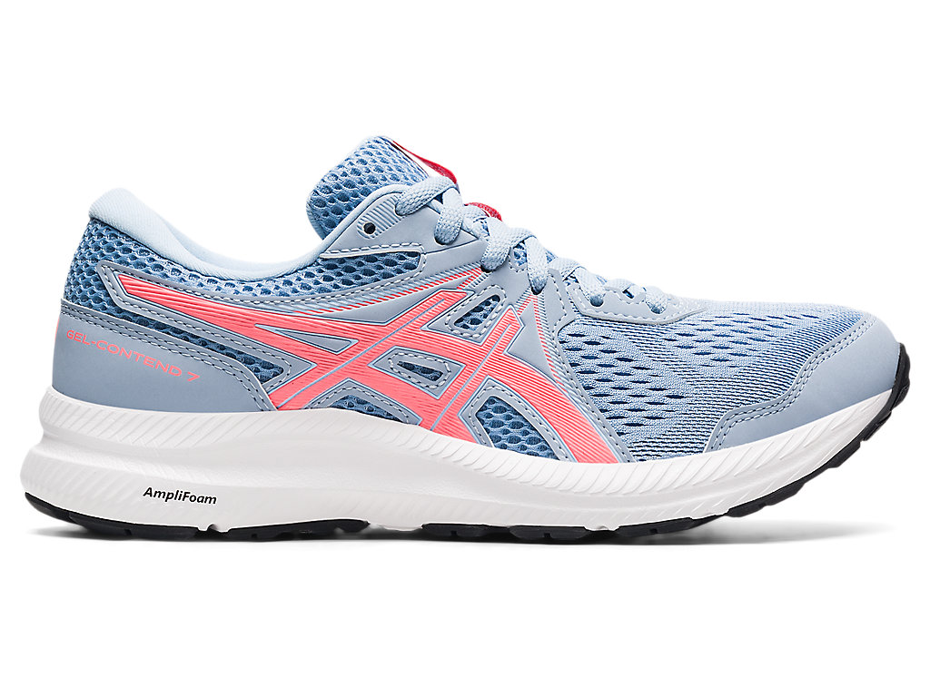 Asics Gel-Contend 7 Vychadzkove Topanky Damske Biele Koralove | 4785-TUBHI