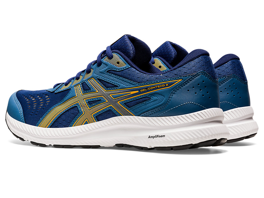 Asics Gel-Contend 8 Extra Siroke Topanky Running Shoes Panske Modre | 1372-DHYFO