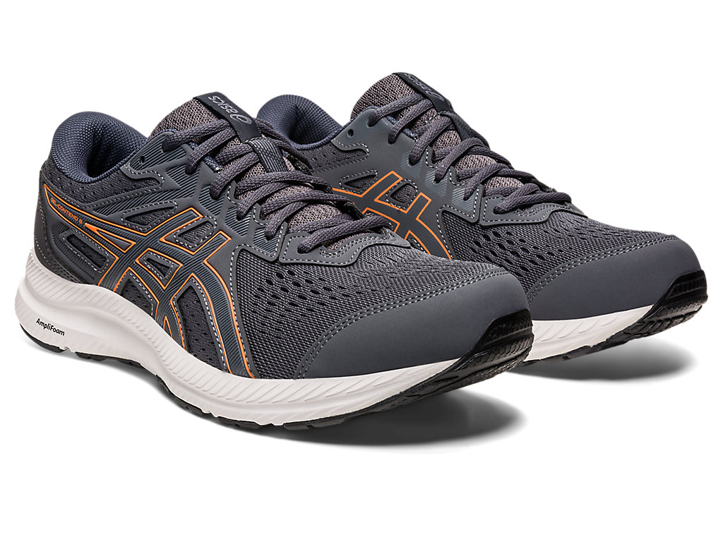 Asics Gel-Contend 8 Extra Siroke Topanky Running Shoes Panske Siva | 1476-KXNJW