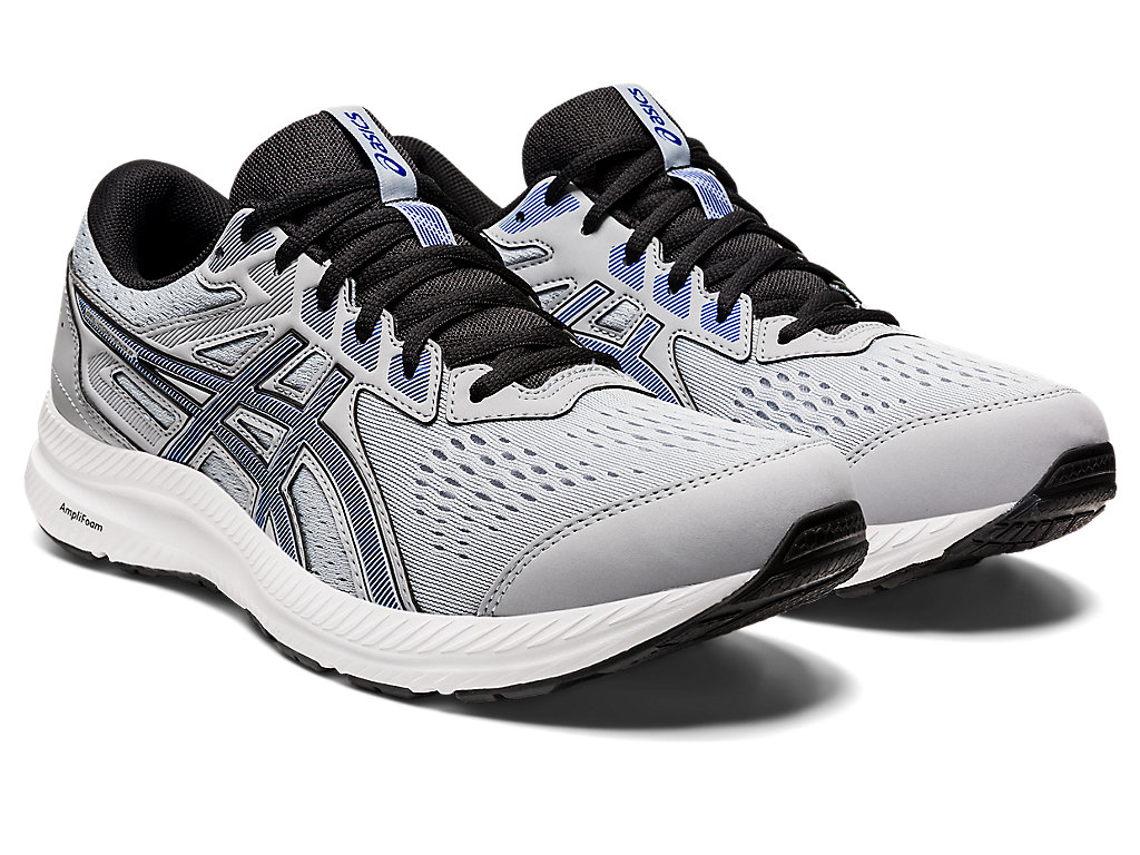 Asics Gel-Contend 8 Extra Siroke Topanky Running Shoes Panske Siva Modre | 4389-UKHJA