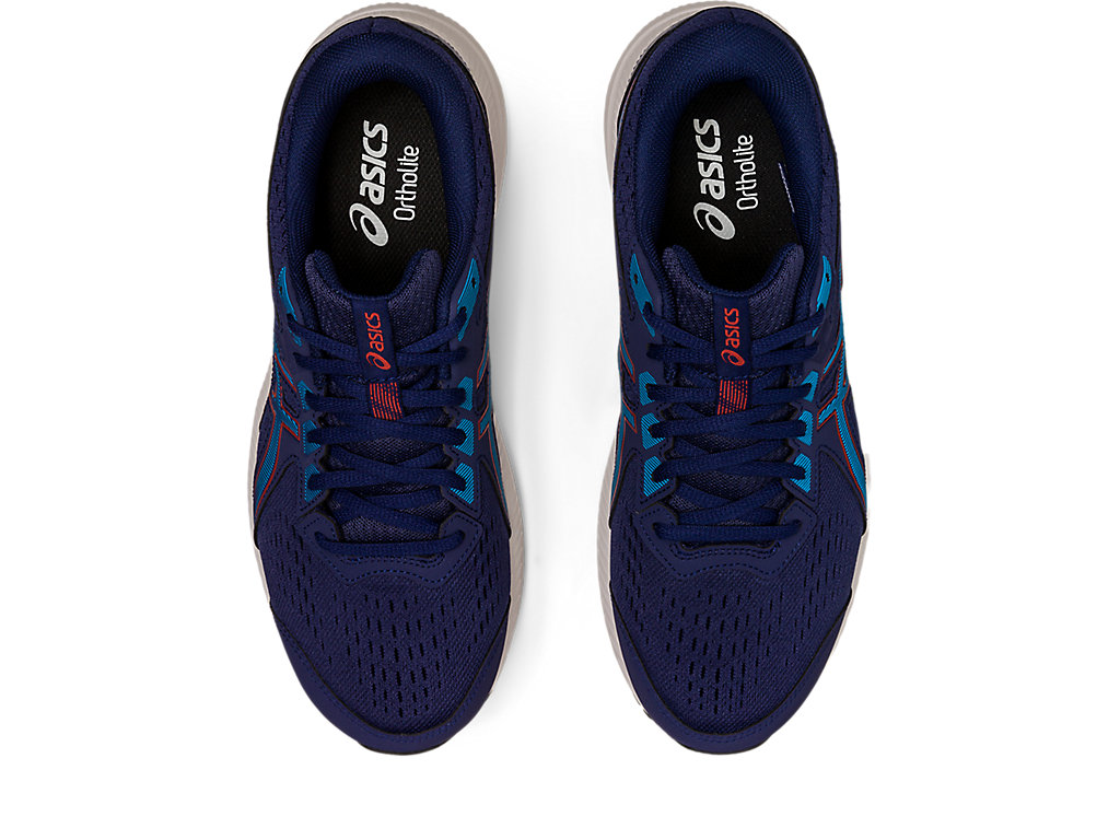 Asics Gel-Contend 8 Extra Siroke Topanky Running Shoes Panske Indigo Modre Modre | 4761-BFWSU