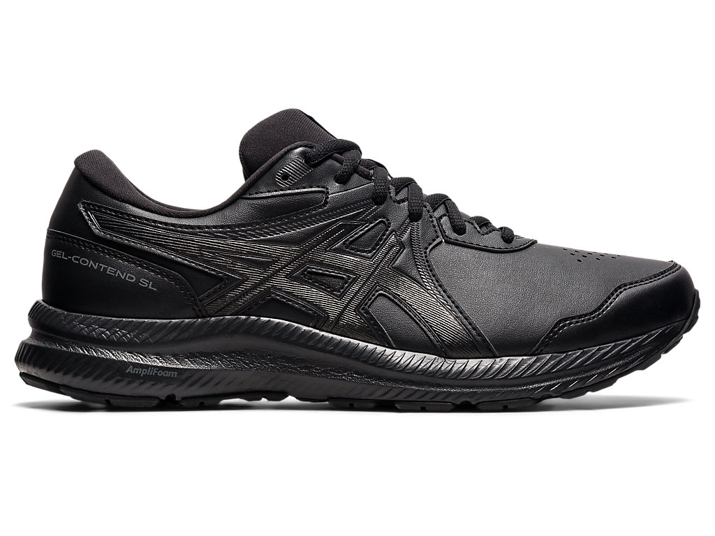 Asics Gel-Contend Walker (4E) Vychadzkove Topanky Panske Čierne Čierne | 9210-YGJFQ