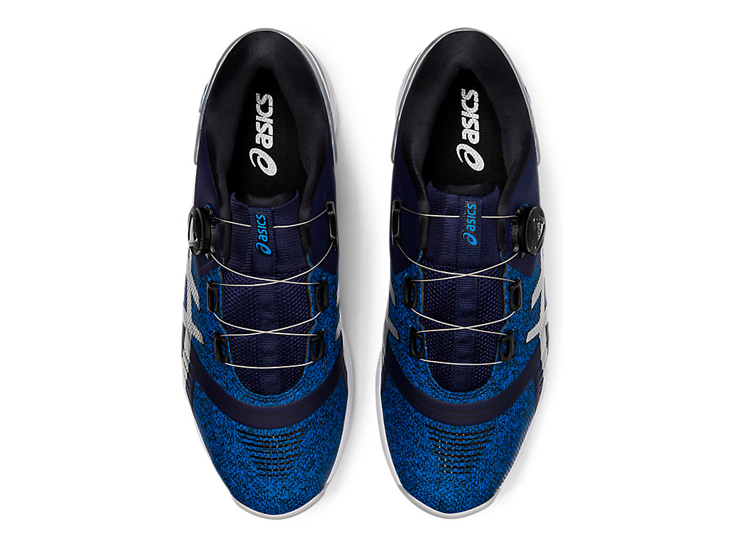 Asics Gel-Course Duo Boa Golfove Topanky Panske Námornícka Modrá Strieborne | 7819-ANBUC