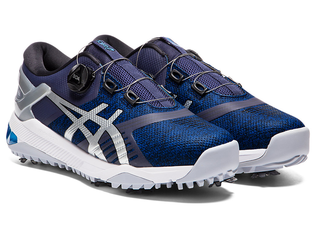 Asics Gel-Course Duo Boa Golfove Topanky Panske Námornícka Modrá Strieborne | 7819-ANBUC