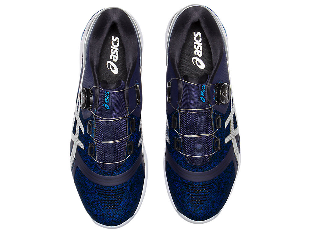 Asics Gel-Course Duo Boa Golfove Topanky Panske Námornícka Modrá Strieborne | 7819-ANBUC