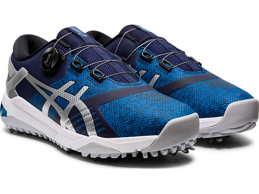 Asics Gel-Course Duo Boa Golfove Topanky Panske Námornícka Modrá Strieborne | 7819-ANBUC