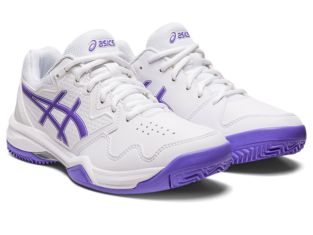 Asics Gel-Dedicate 7 Clay Tenisove Tenisky Damske Biele | 3072-GWAUQ