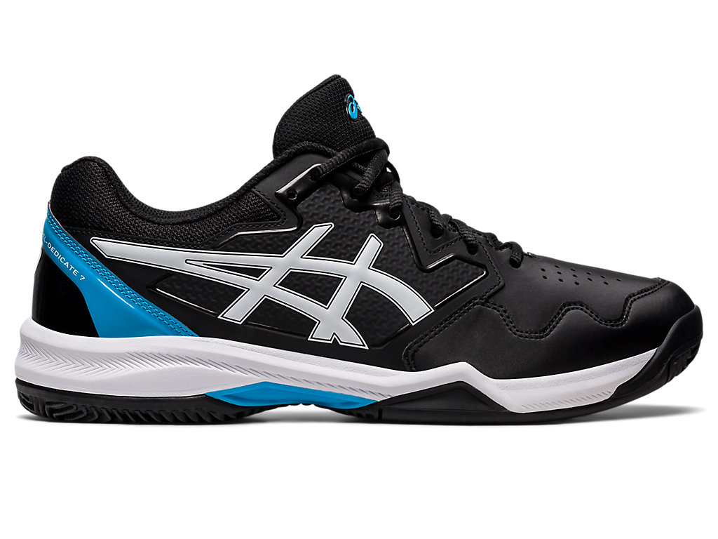 Asics Gel-Dedicate 7 Clay Tenisove Tenisky Panske Čierne Modre | 4576-YMVRZ