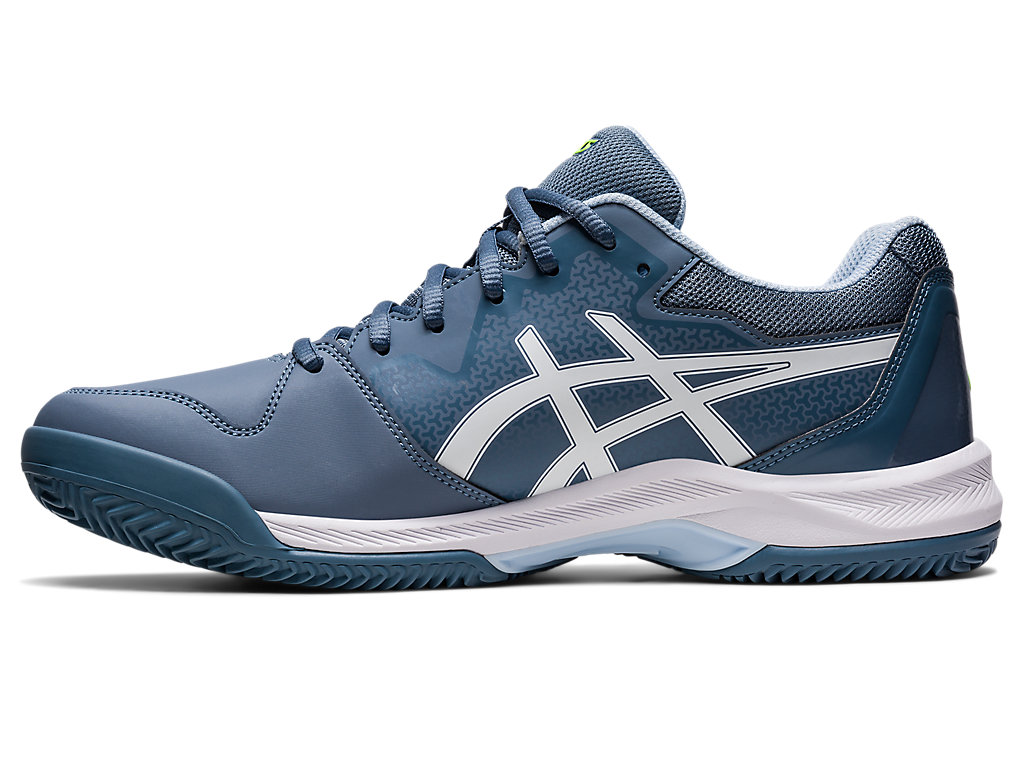 Asics Gel-Dedicate 7 Clay Tenisove Tenisky Panske Siva Modre Biele | 5439-AQYJF