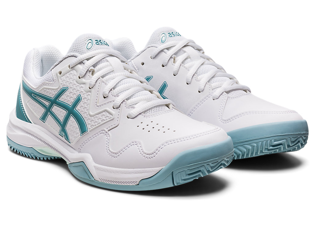 Asics Gel-Dedicate 7 Clay Tenisove Tenisky Damske Biele Modre | 9238-LGHAX