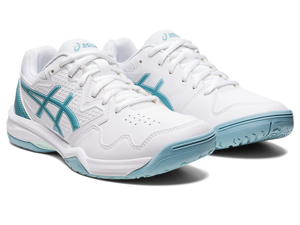 Asics Gel-Dedicate 7 Tenisove Tenisky Damske Biele Modre | 6405-CDPRU