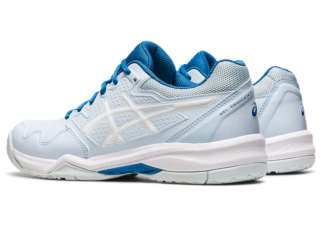 Asics Gel-Dedicate 7 Tenisove Tenisky Damske Modre Biele | 8394-TJMCI