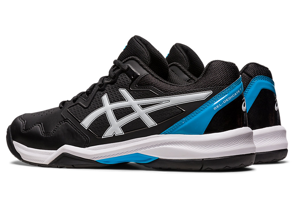 Asics Gel-Dedicate 7 Tenisove Tenisky Panske Čierne Modre | 2517-RPMHW