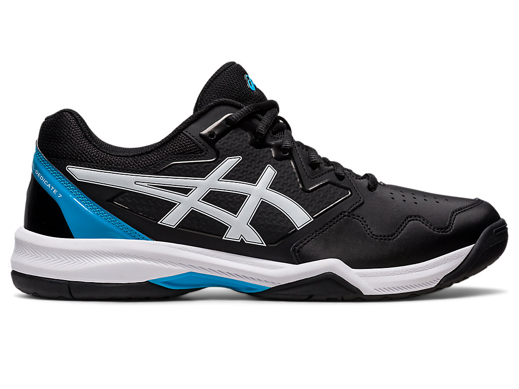 Asics Gel-Dedicate 7 Tenisove Tenisky Panske Čierne Modre | 2517-RPMHW