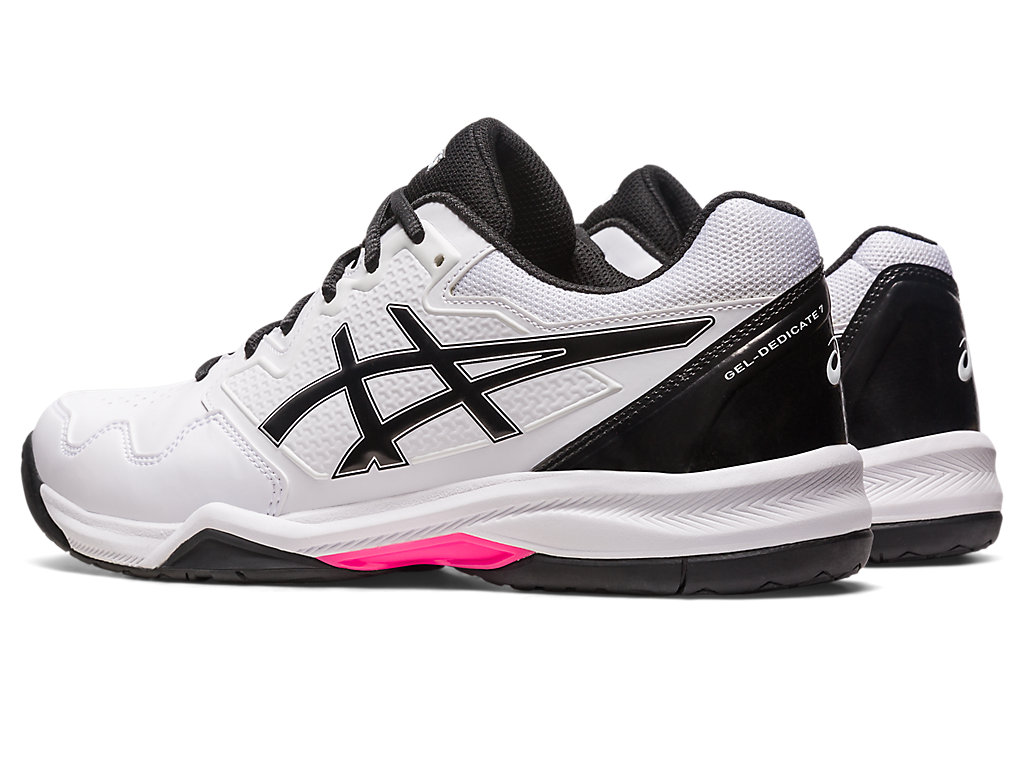 Asics Gel-Dedicate 7 Tenisove Tenisky Panske Biele Ruzove | 9607-FSGUE