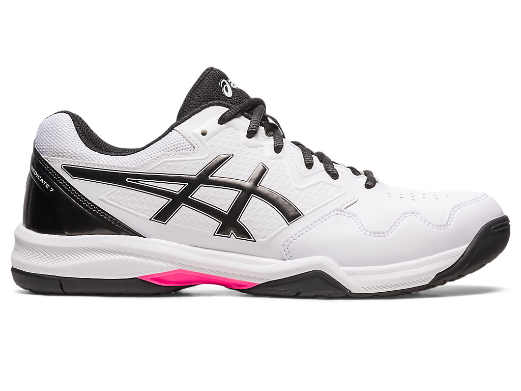 Asics Gel-Dedicate 7 Tenisove Tenisky Panske Biele Ruzove | 9607-FSGUE