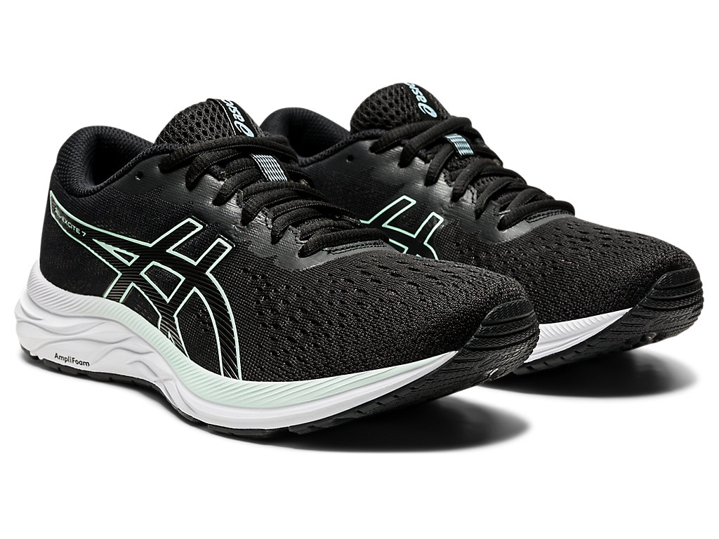 Asics Gel-Excite 7 Vychadzkove Topanky Damske Čierne Mätové | 2719-OFISB