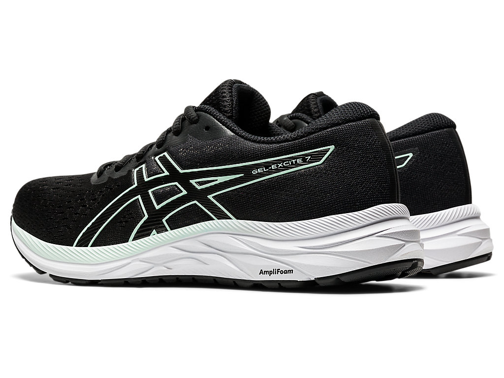 Asics Gel-Excite 7 Vychadzkove Topanky Damske Čierne Mätové | 2719-OFISB