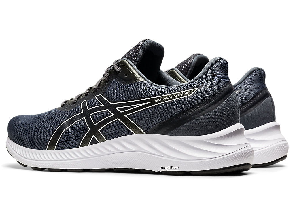 Asics Gel-Excite 8 (4E) Vychadzkove Topanky Panske Siva Biele | 2853-JFPEV