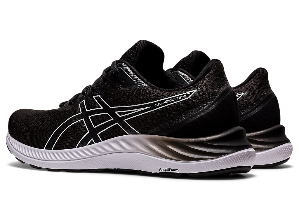 Asics Gel-Excite 8 (4E) Vychadzkove Topanky Panske Čierne Biele | 4216-TWMYZ