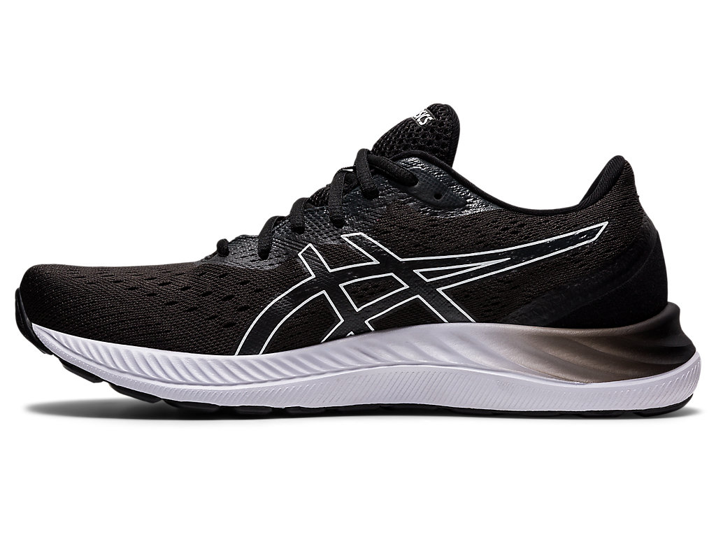 Asics Gel-Excite 8 (4E) Vychadzkove Topanky Panske Čierne Biele | 4216-TWMYZ