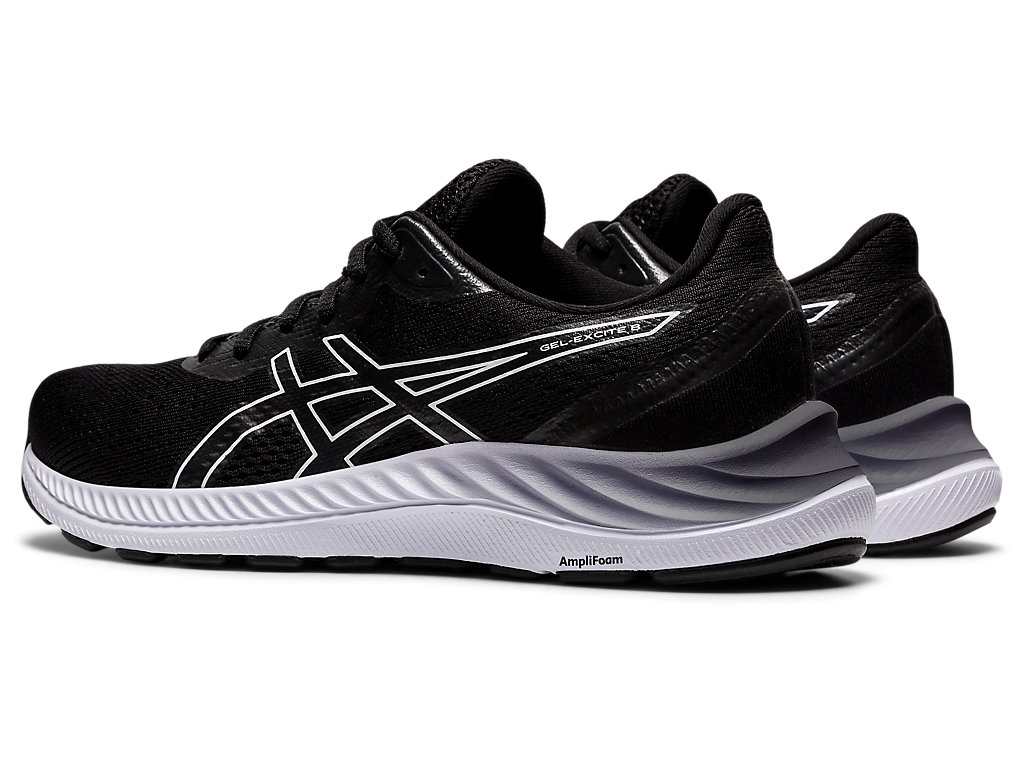 Asics Gel-Excite 8 (D) Vychadzkove Topanky Damske Čierne Biele | 6450-JUFYO