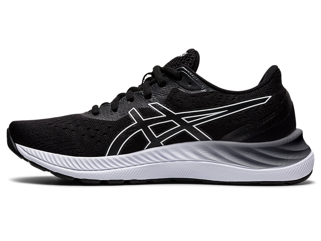 Asics Gel-Excite 8 (D) Vychadzkove Topanky Damske Čierne Biele | 6450-JUFYO