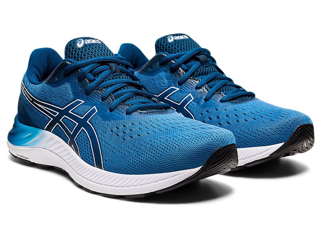 Asics Gel-Excite 8 Vychadzkove Topanky Panske Modre Biele | 7813-KFAZI